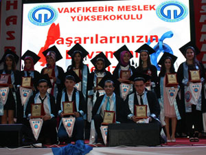 Vakfıkebir'de mezuniyet heyecanı!