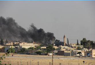 IŞİD o noktayı havaya uçurdu!