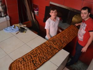 Ordu'dan rekor pide! Uzunluğu şaşırttı