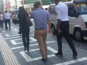 Mbia Trabzon sokaklarında