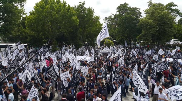 İstanbul'da hilafet yürüyüşü