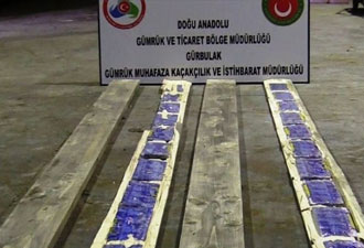 Milyonluk uyuşturucu gümrüğe takıldı