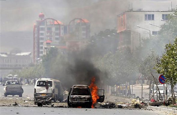 Afganistan Parlamentosu'na bombalı saldırı