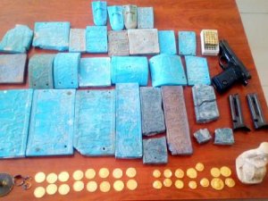 Gaziantep'te 66 tarihi eser ele geçti