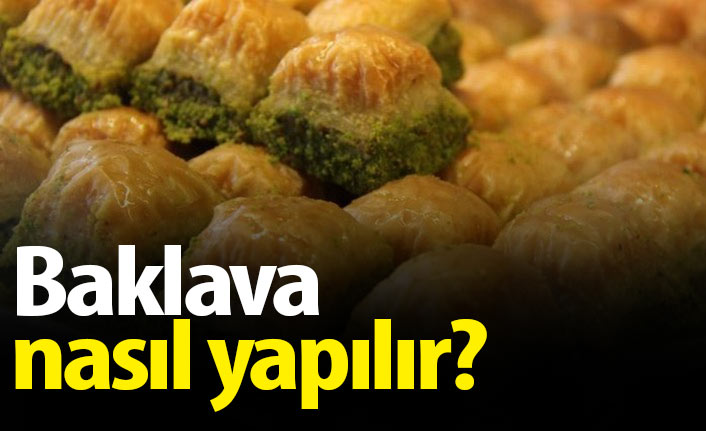 Ev Baklavası Nasıl Yapılır?