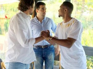 Eto'o Antalyaspor'un yeni stadını gezdi