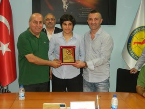 Busenaz'dan ASKF'ye ziyaret!