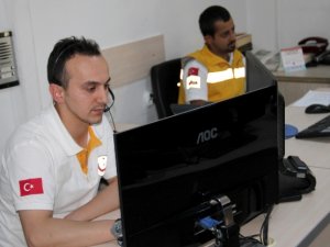 112'yi arayıp pide istediler!