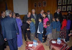 Belediye'de bayramlaşma