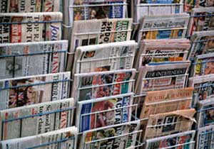 Basın 24 saatliğine sustu