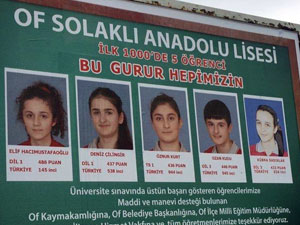 5 öğrenci ilk bine girdi teşekkürü kızdırdı