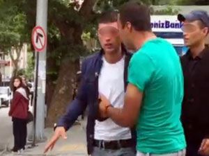 Çarşı iznine çıkan asker ortalığı biribirine kattı