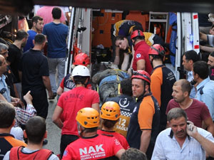 İnşaat işçisi ölürken hayat verdi!