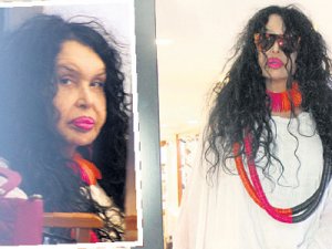 Hafif makyajlı Bülent Ersoy!