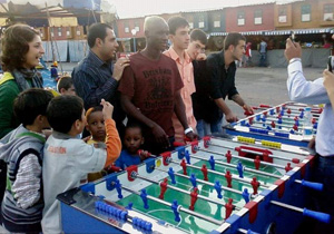 Yattara langırt oynadı