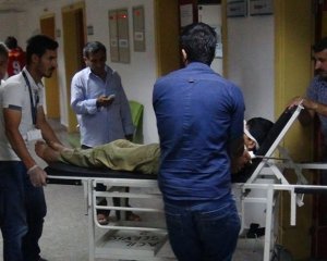 Küçük çocuğun omuzuna şiş battı!