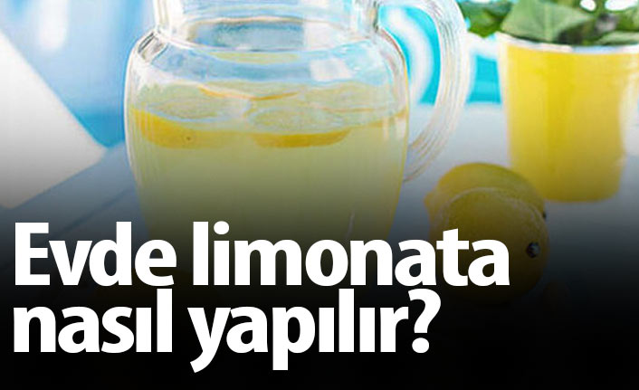 Evde limonata nasıl yapılır?
