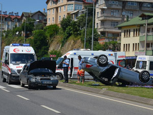 Ordu'da kaza: 4 yaralı!
