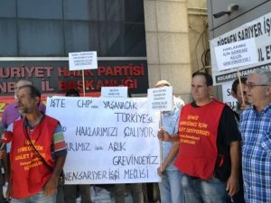 Taşeronlar Açlık Grevine Başladı