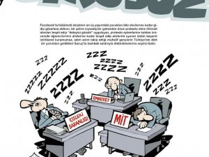 'Uyuyan Hücreler' Uykusuz dergisinin kapağında