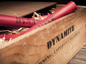 550 kilogram dinamit bulundu