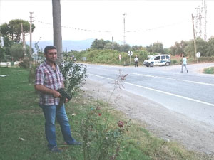 Bomba yüklü araç alarmı!