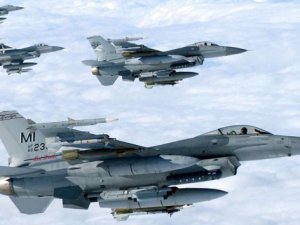 F-16’lar o bombaları kullandı !