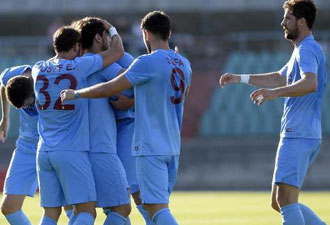 Trabzonspor'un Avrupa karnesi