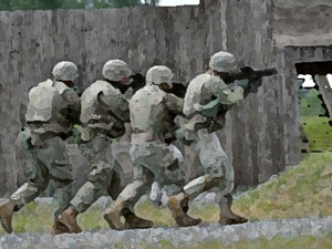 Askeri birliğe silahlı saldırı