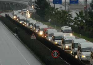 Klima açmayan şoföre ceza