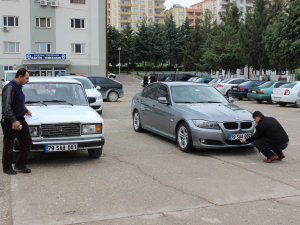 Suriye araçlarına Türk plakası