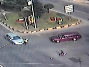 Trabzon'da düğün konvoyunun önüne atladılar hastanelik oldular