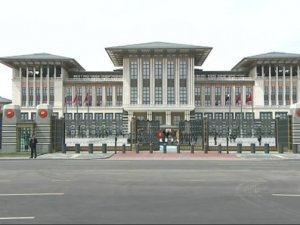 Cumhurbaşkanlığı Külliyesinde süpriz görüşme