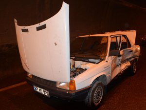 Zonguldak'ta tünelde trafik kazası: 1 yaralı