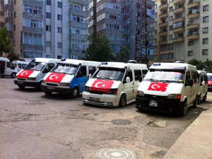 Trabzon dolmuşçularından anlamlı hareket!
