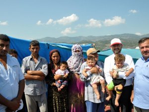 Suriyelilerden Cumhurbaşkanı Erdoğan'a teşekkür