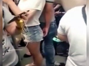 Halk otobüsünde taciz skandalı