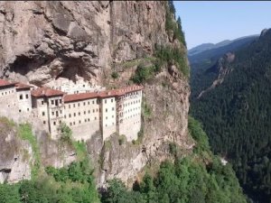 Sümela Manastırı'nı yılda 600 bin kişi ziyaret ediyor