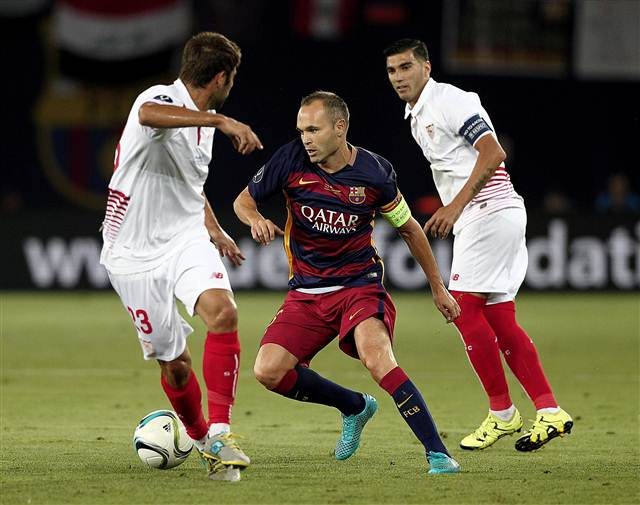 UEFA Süper Kupa'nın sahibi Barcelona