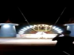 Lunaparkta korkunç kaza