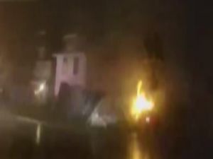 Gaz kaçağı evi havaya uçurdu