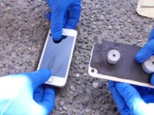 iPhone ile bunu da denediler