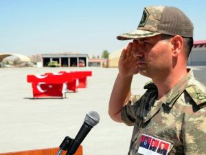 Şehitler törenle memleketlerine uğurlandı