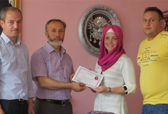 Dünyanın bir ucundan D.Karadeniz'e gelin geldi!