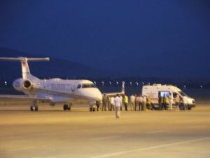 Yaralı askerler ambulans uçakla GATA’ya gönderildi