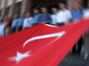 Başkent’te terör protestosu