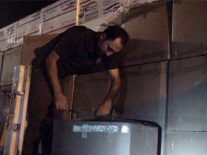 Arama yapılan TIR’da 30 bin paket kaçak sigara!