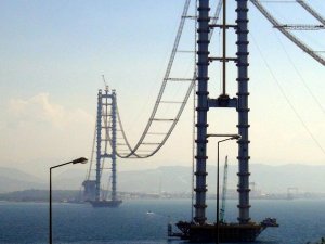 Dev köprüde sıra ana kablolarda