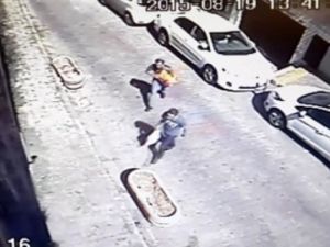 Dolmabahçe saldırganları güvenlik kamerasında