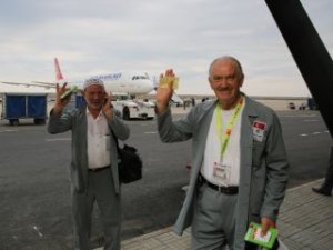 Or-Gi'de ilk uluslar arası  uçuş yapıldı!